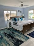 Master Bedroom suite w/ king size foam memory bed - ocean views